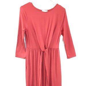 Reb. in J 220 Woman's Long Dress Size MEDIUM, Rust Colored, Pockets